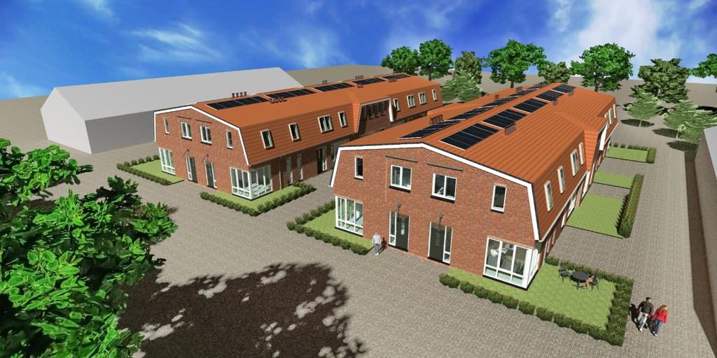 Concept - gevel ver weg